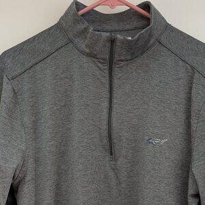 Greg Norman 1/2 Zip Pullover High End Fleece with Shark Logo.  Size Medium.